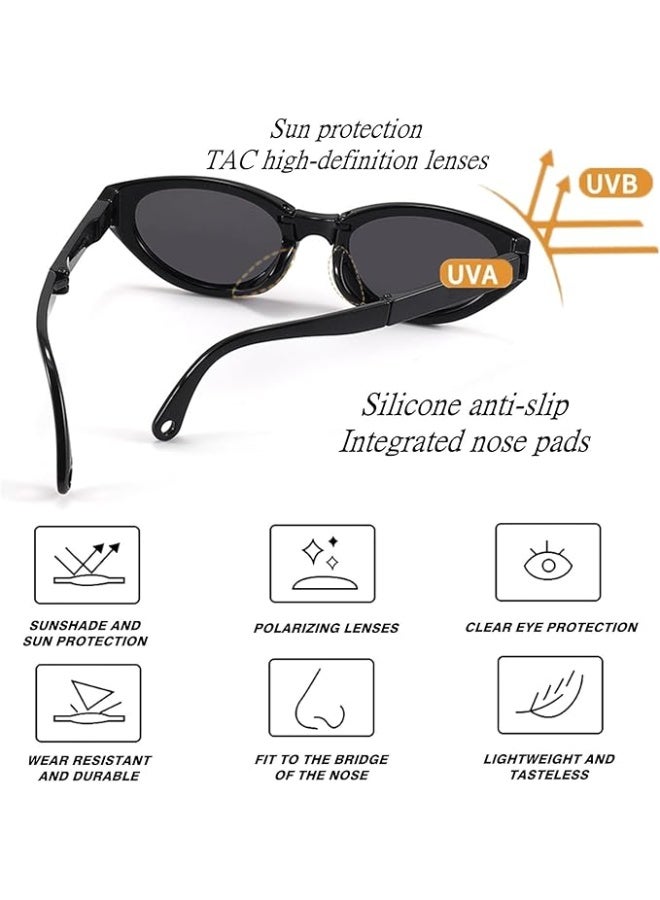 Kids Sunglasses – Flexible Polarized UV Protection Sun Glasses with Carrying Case for Boys, Girls, Toddlers & Babies - Image 5